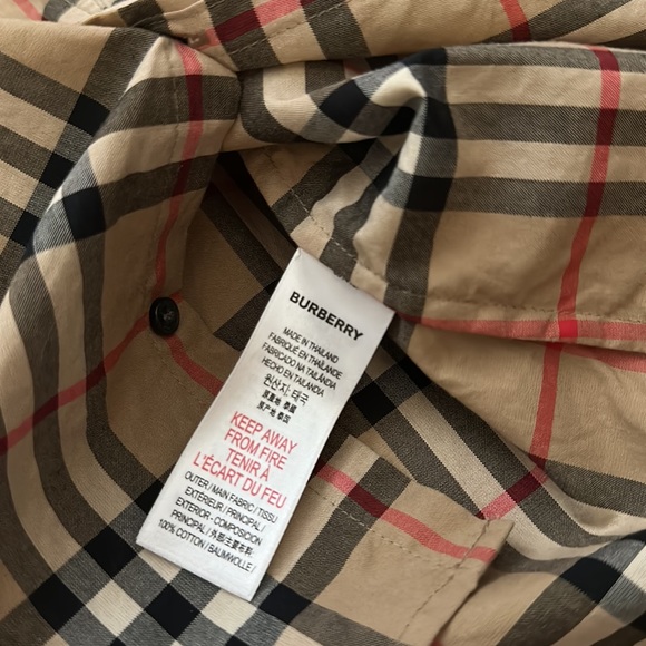 Authentic Burberry Fredrick Toddler Shirt - 2Y - Picture 5 of 9